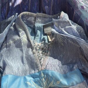 Disney Frozen Kids Costume - Blue and Silver